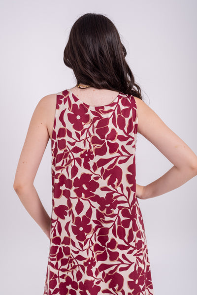 Vestido Marion Burdeos
