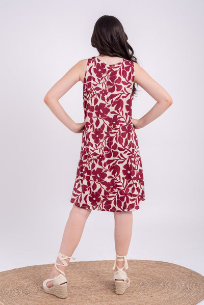 Vestido Marion Burdeos