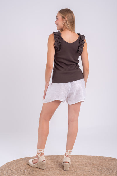 Short Olga Blanco