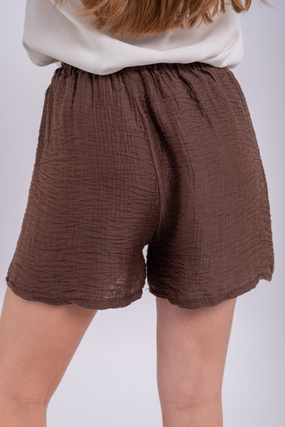 Short Olga Chocolate