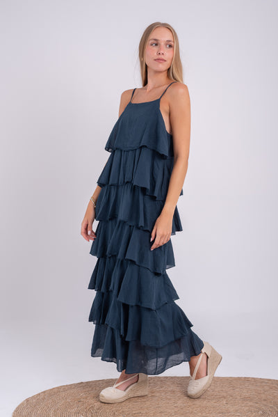 Vestido Alba Marino