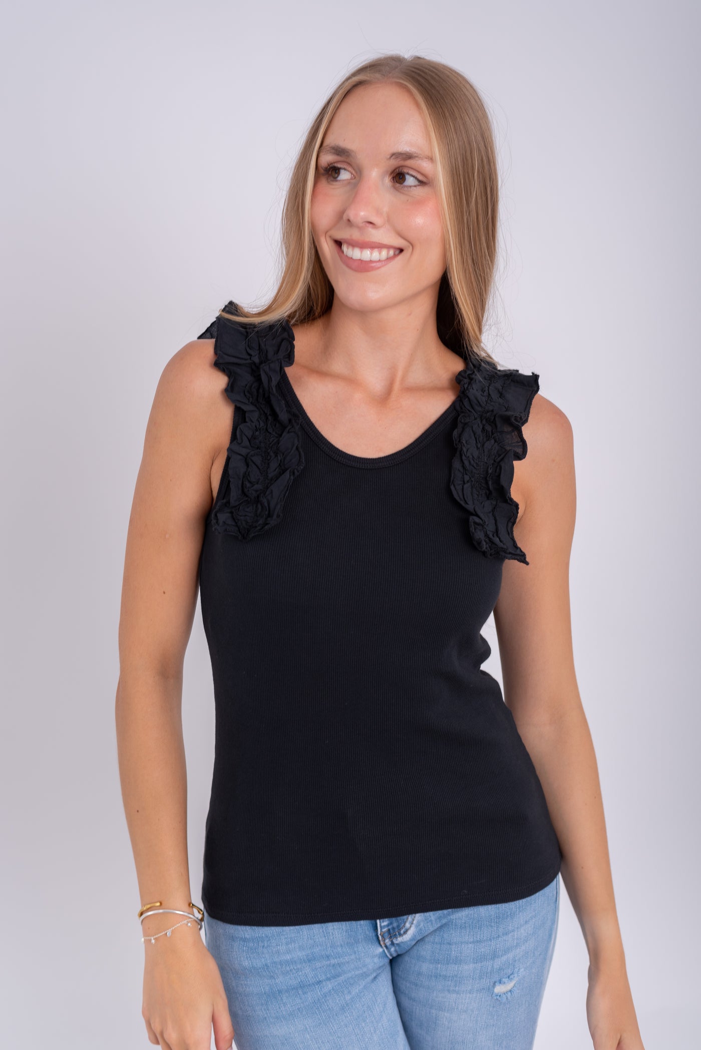 Top Sara Negro
