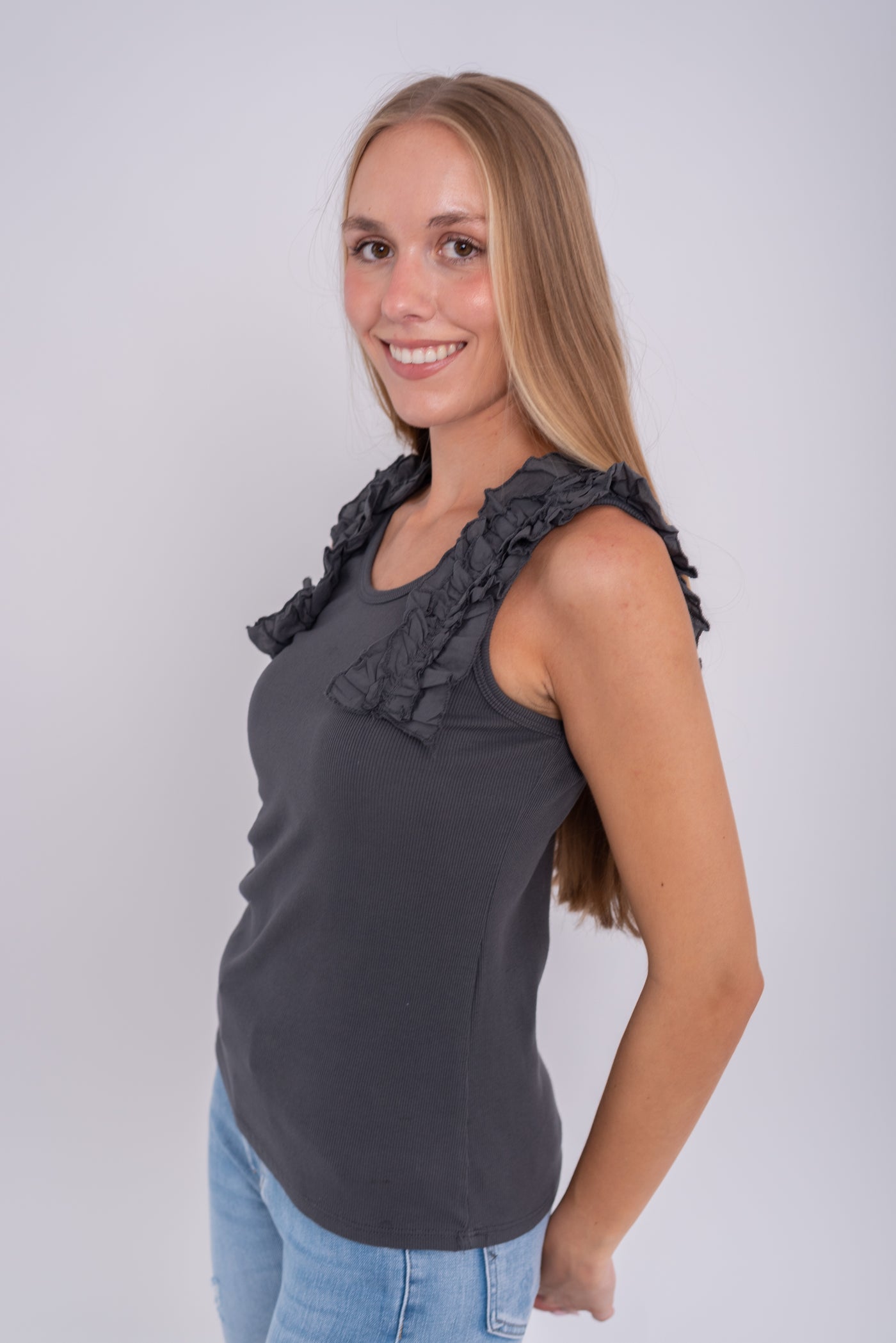 Top Sara Plomo