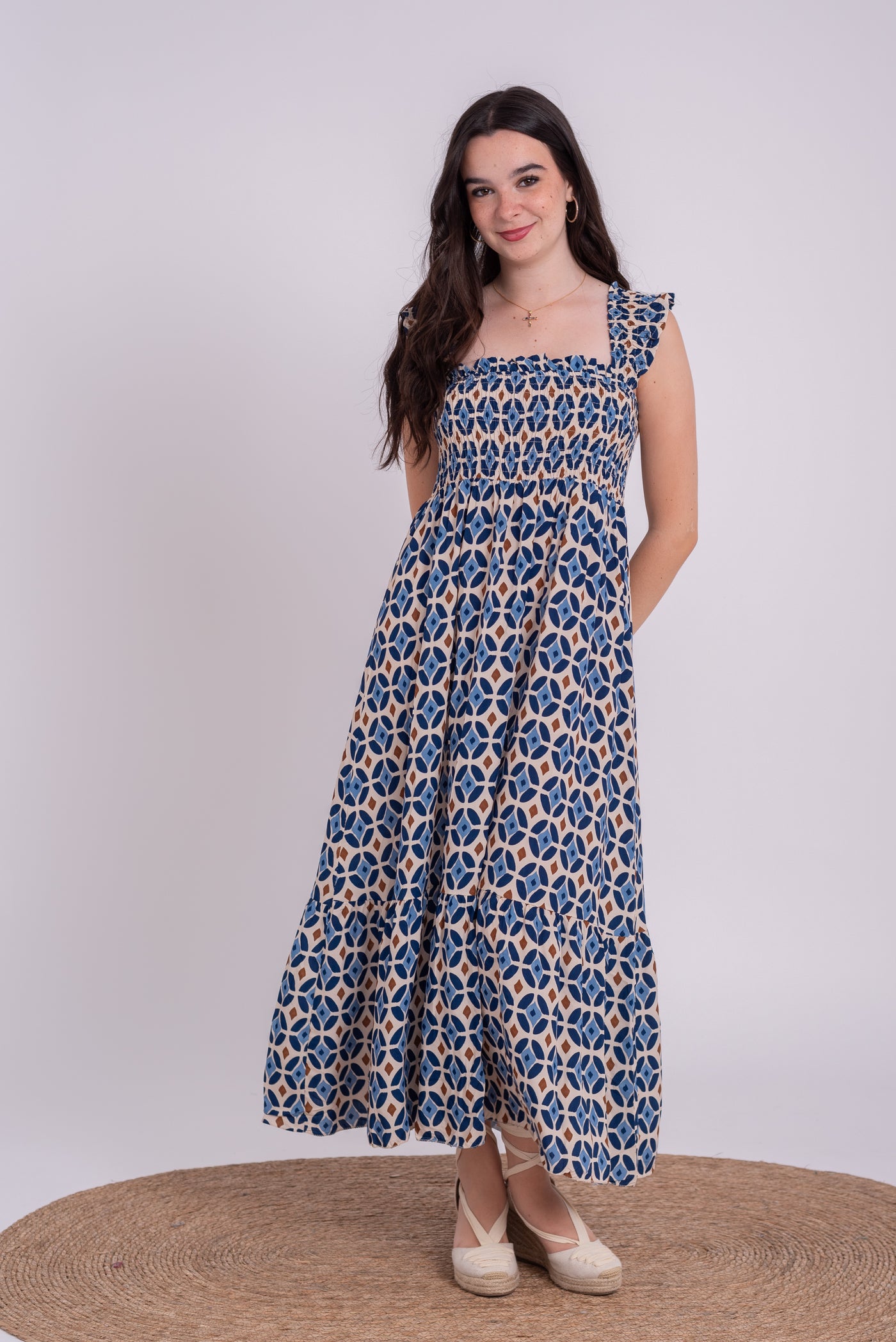 Vestido Mercedes Azul
