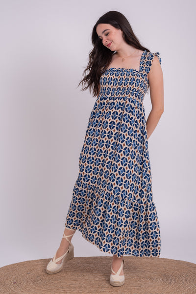 Vestido Mercedes Azul