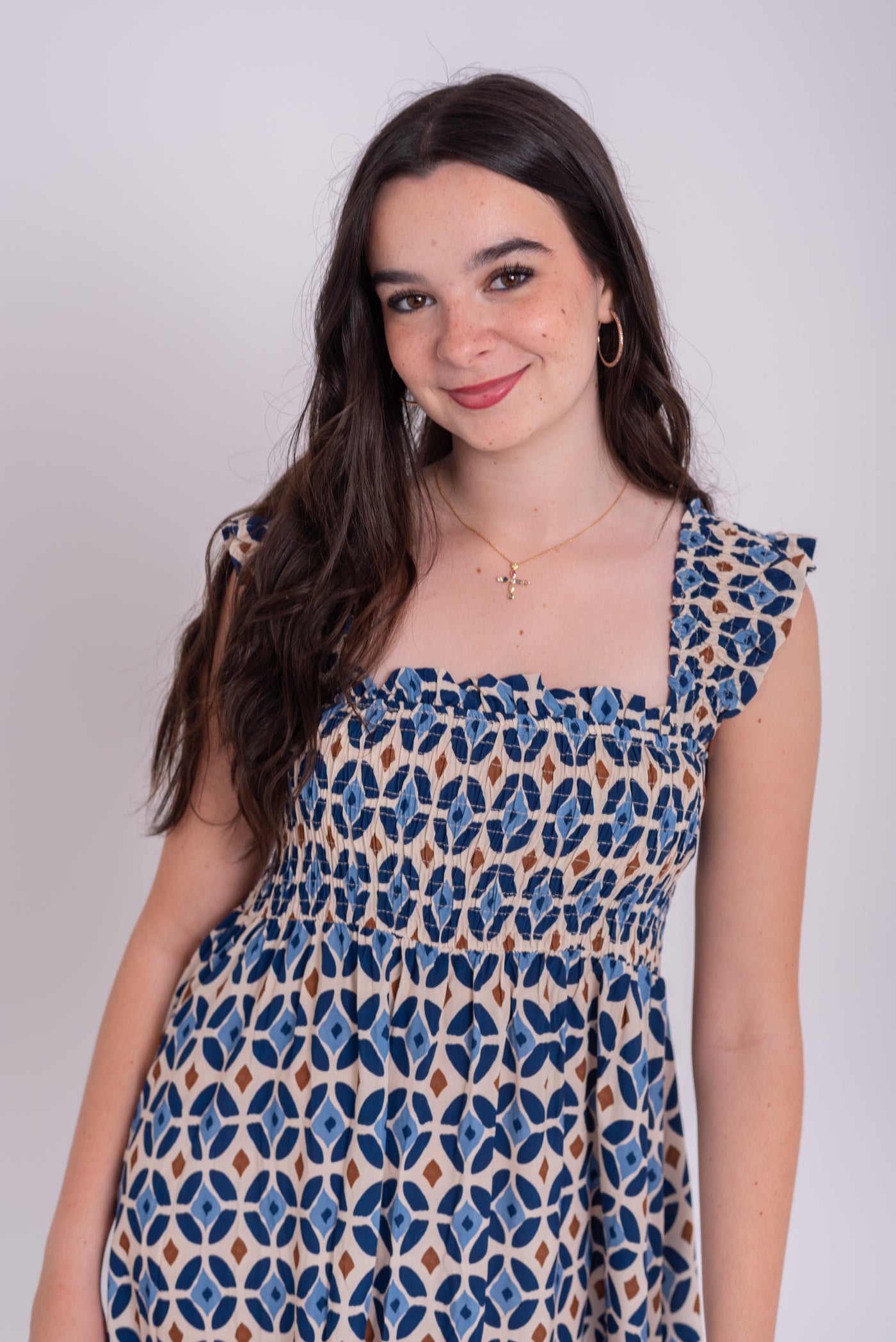 Vestido Mercedes Azul