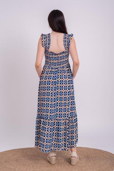 Vestido Mercedes Azul