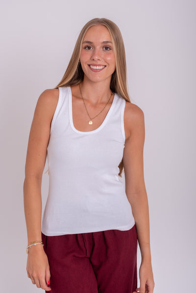 Tank Top Blanco