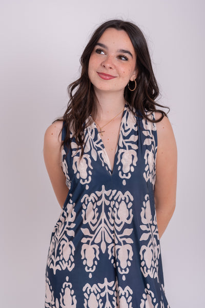 Vestido Portia Marino