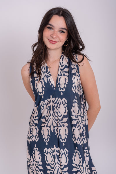Vestido Portia Marino