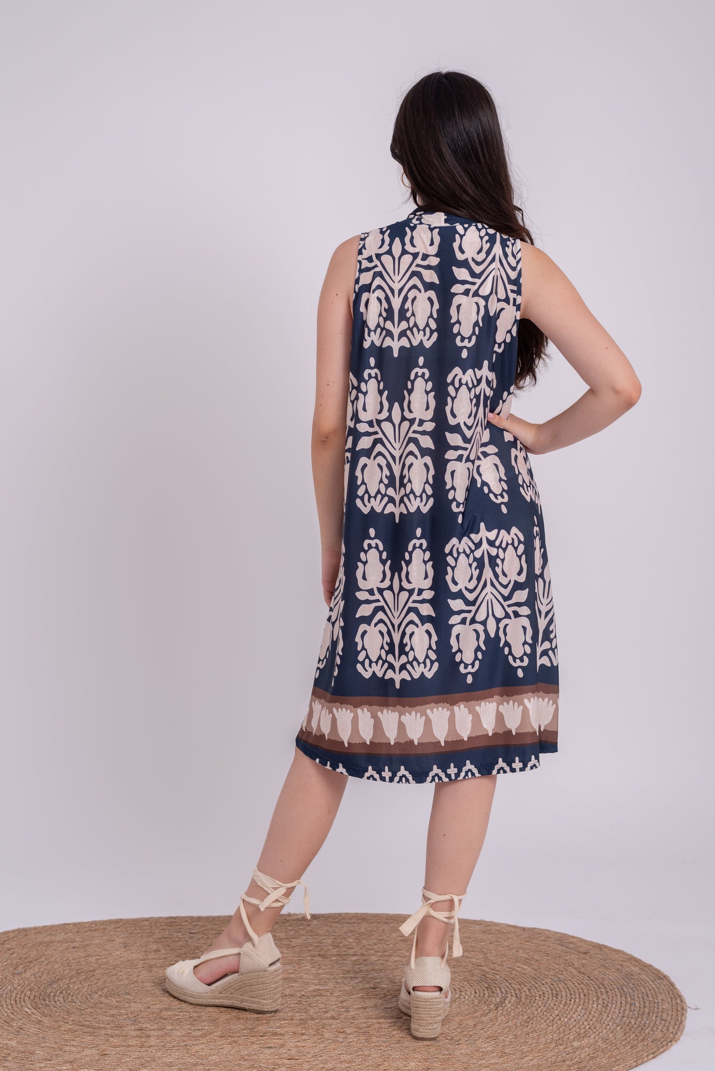 Vestido Portia Marino