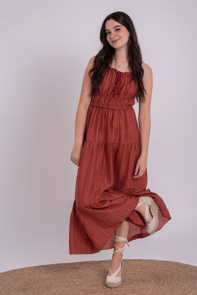 Vestido Lively Teja