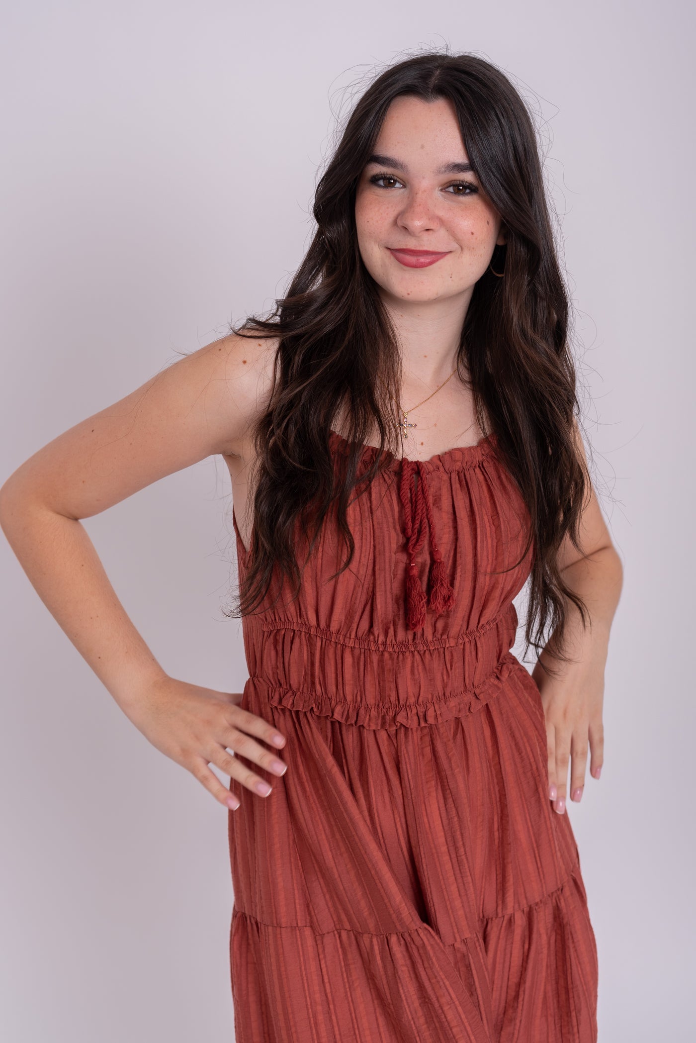 Vestido Lively Teja