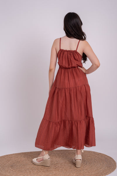 Vestido Lively Teja