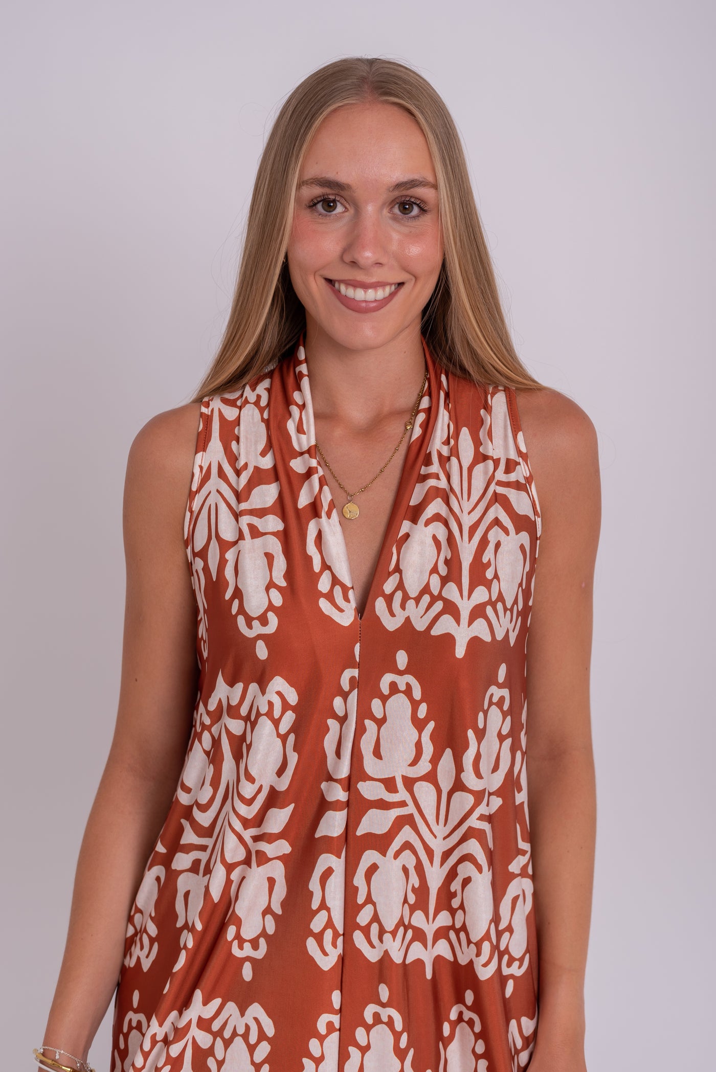 Vestido Portia Teja