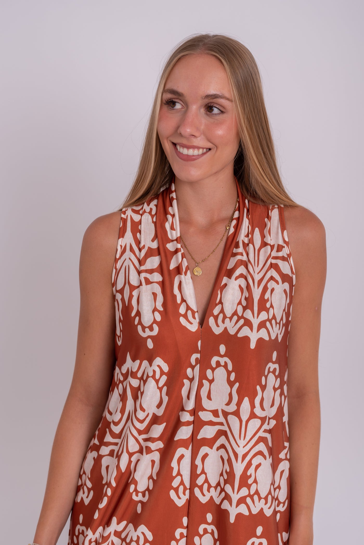 Vestido Portia Teja