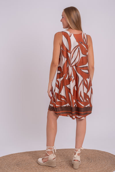 Vestido Alana Teja