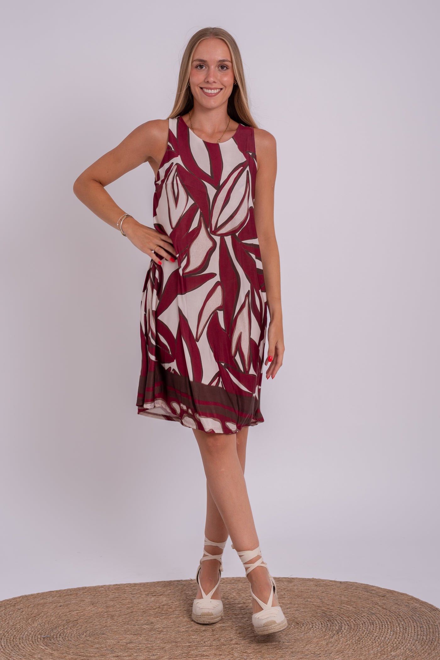 Vestido Alana Burdeos