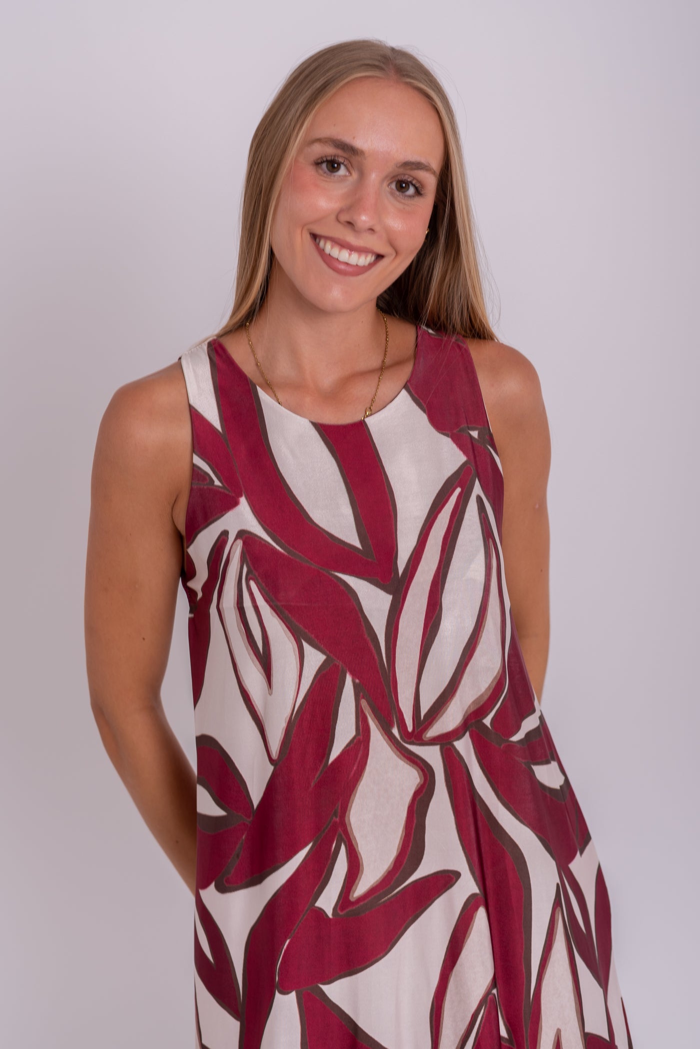 Vestido Alana Burdeos