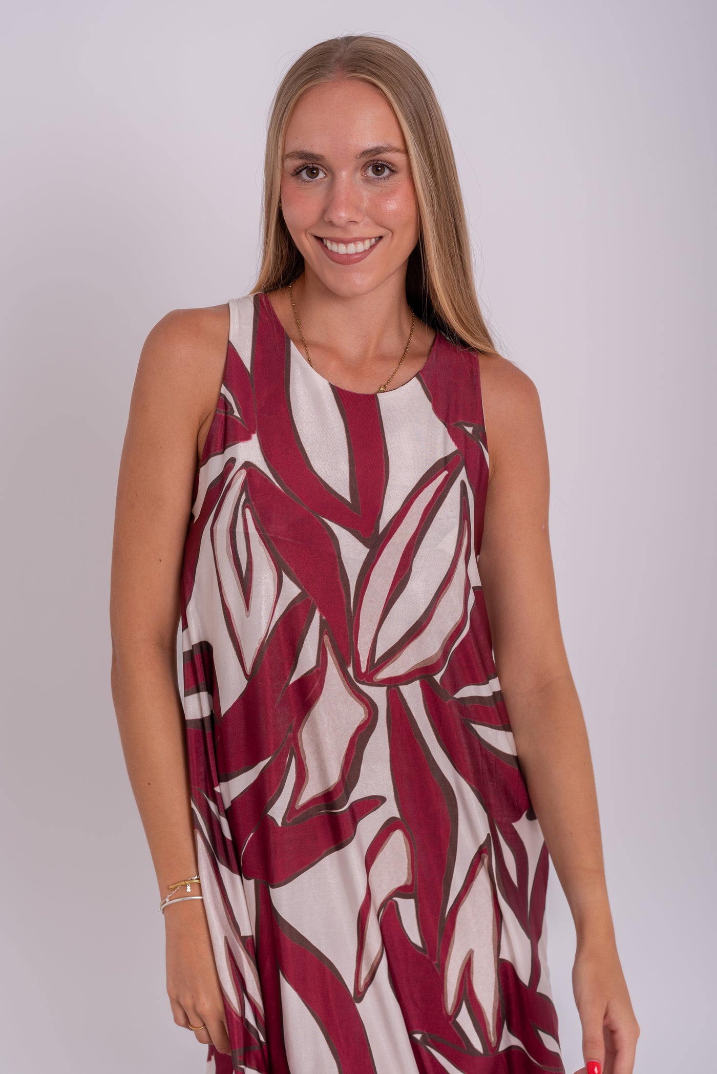 Vestido Alana Burdeos