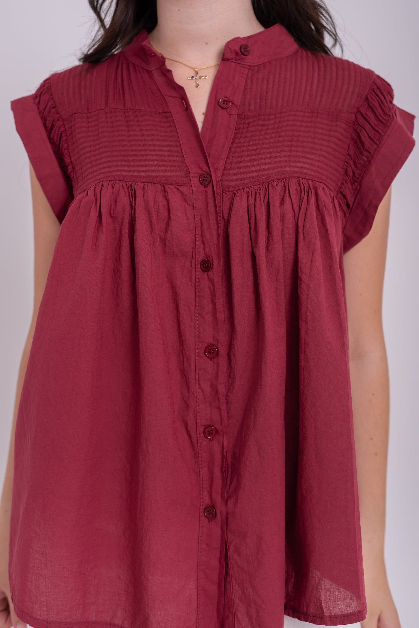Blusa Rocio Burdeos