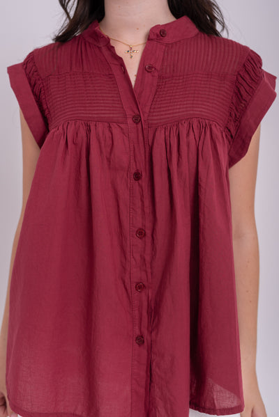 Blusa Rocio Burdeos