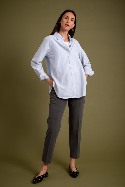 Camisa Oxford Rayas