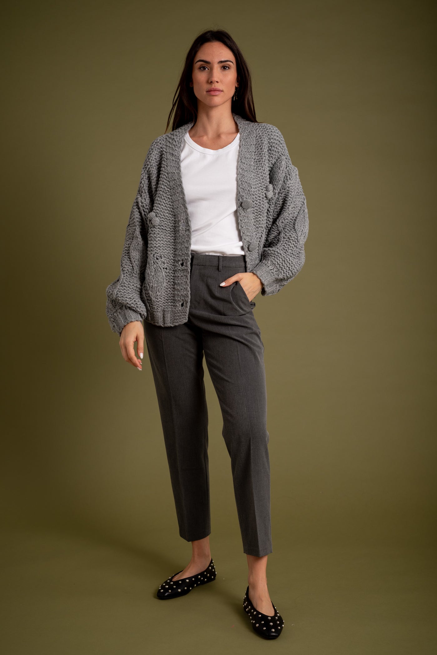 Pantalón Leonor Gris