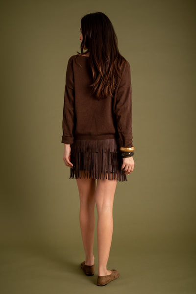 Falda Vega Chocolate