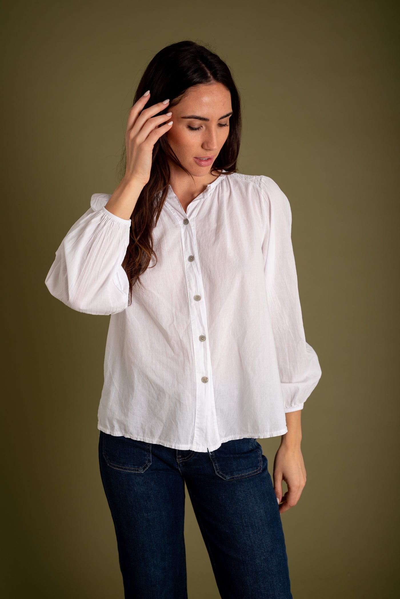 Blusa Julieta Blanco