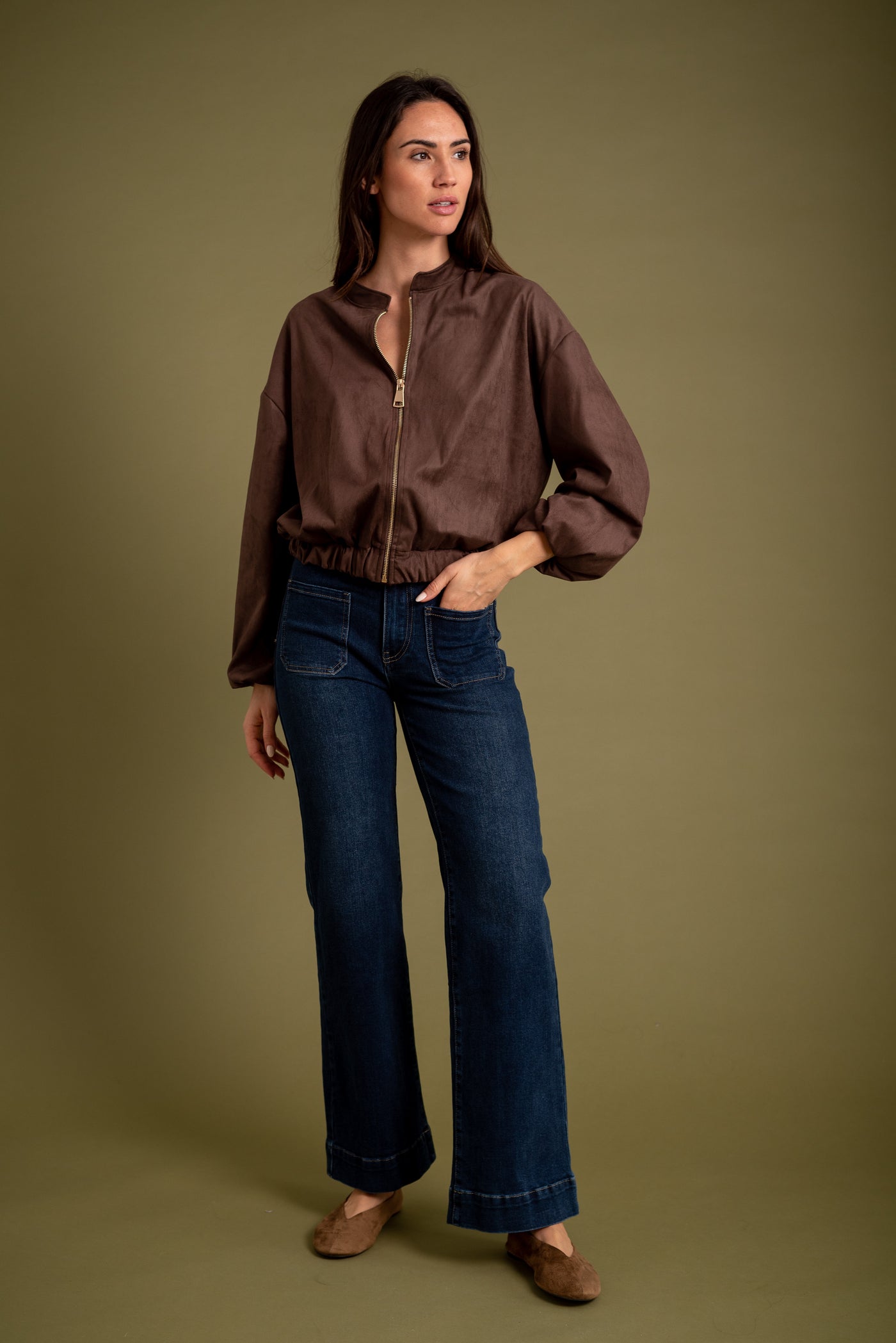 Bomber Leticia Chocolate