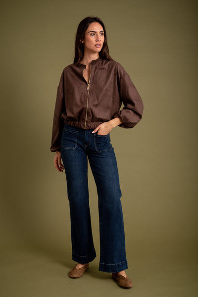 Bomber Leticia Chocolate
