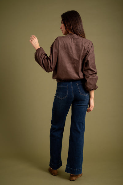 Bomber Leticia Chocolate