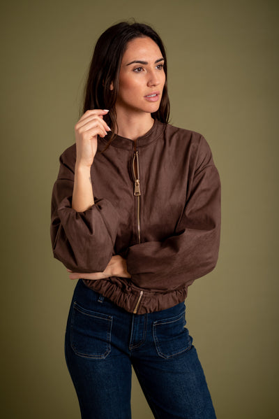 Bomber Leticia Chocolate