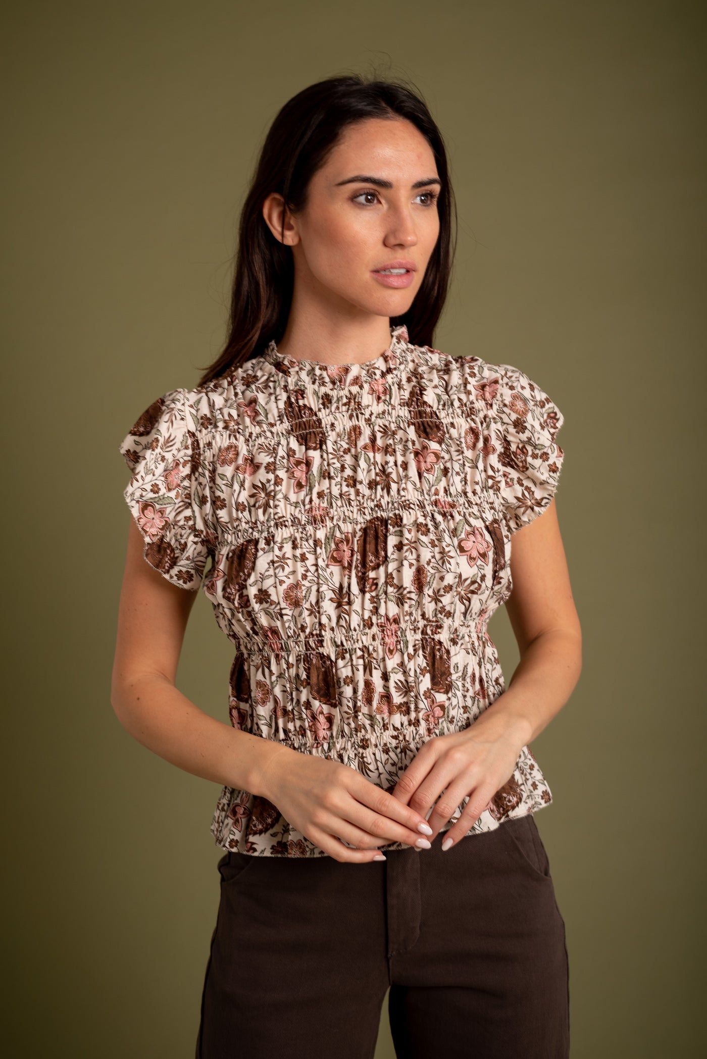 Blusa Gretel Chocolate