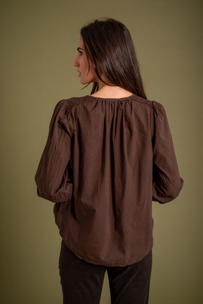 Blusa Julieta Chocolate
