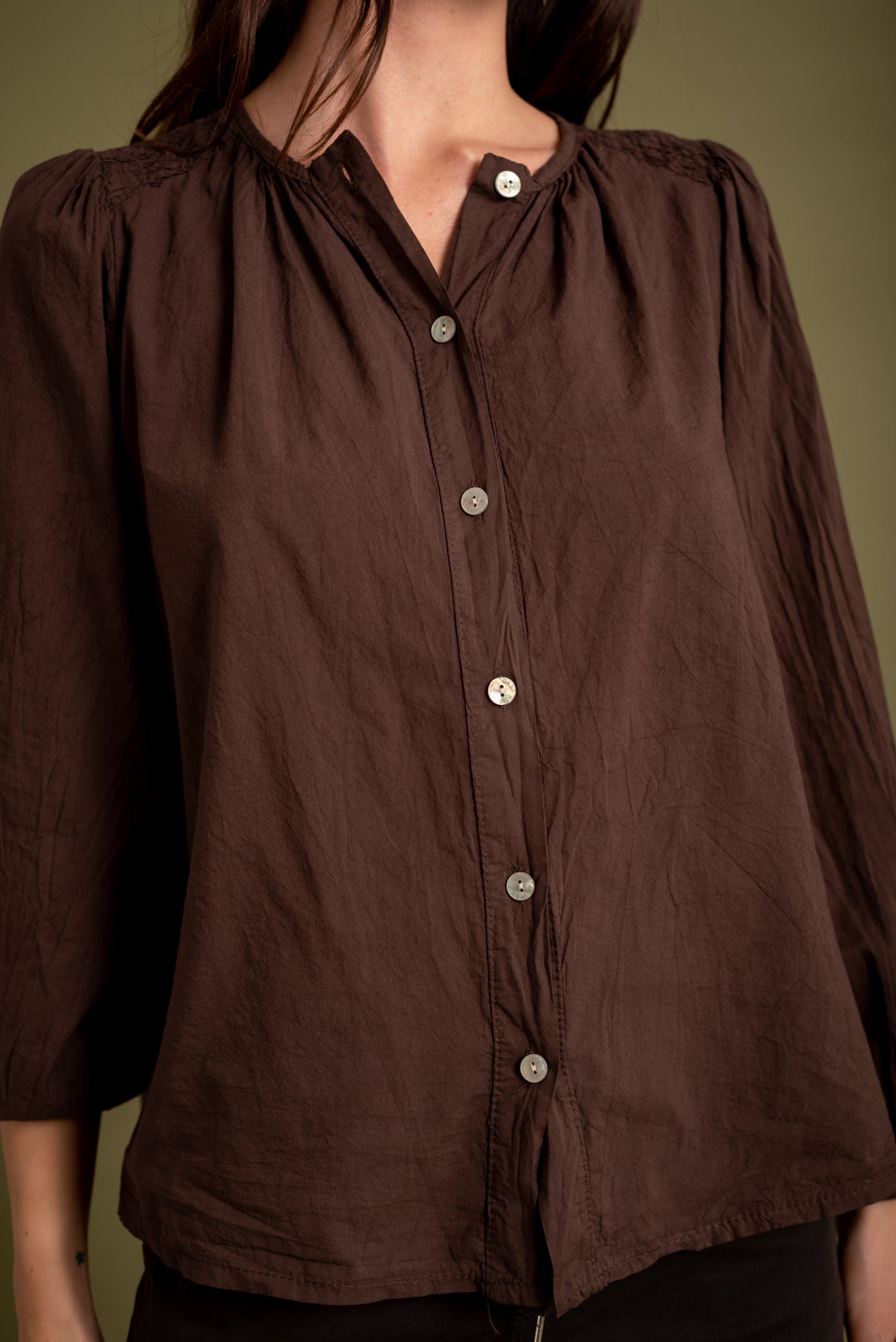 Blusa Julieta Chocolate