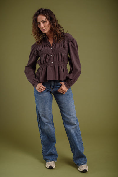 Blusa René Chocolate