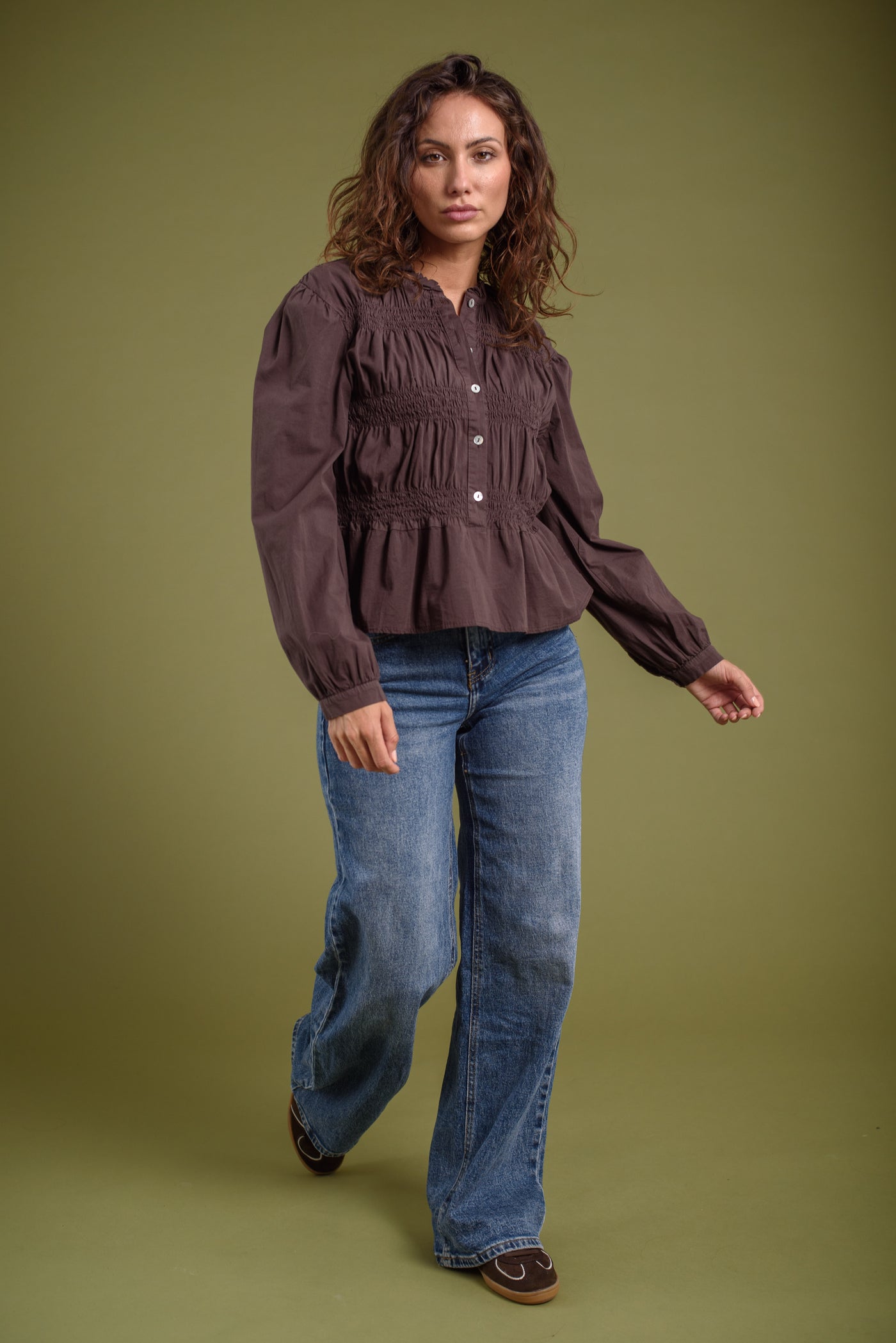 Blusa René Chocolate