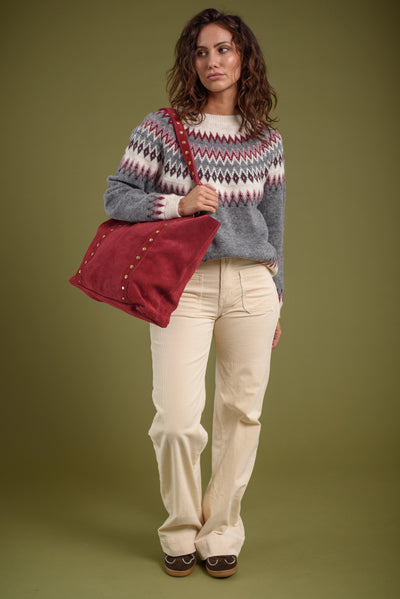 Pantalón Alejandra Pana Beige