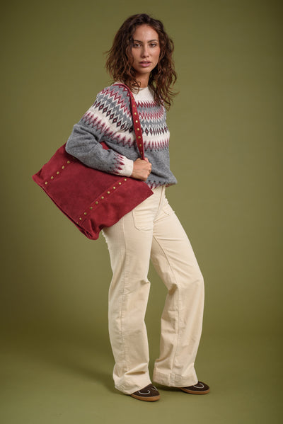 Pantalón Alejandra Pana Beige