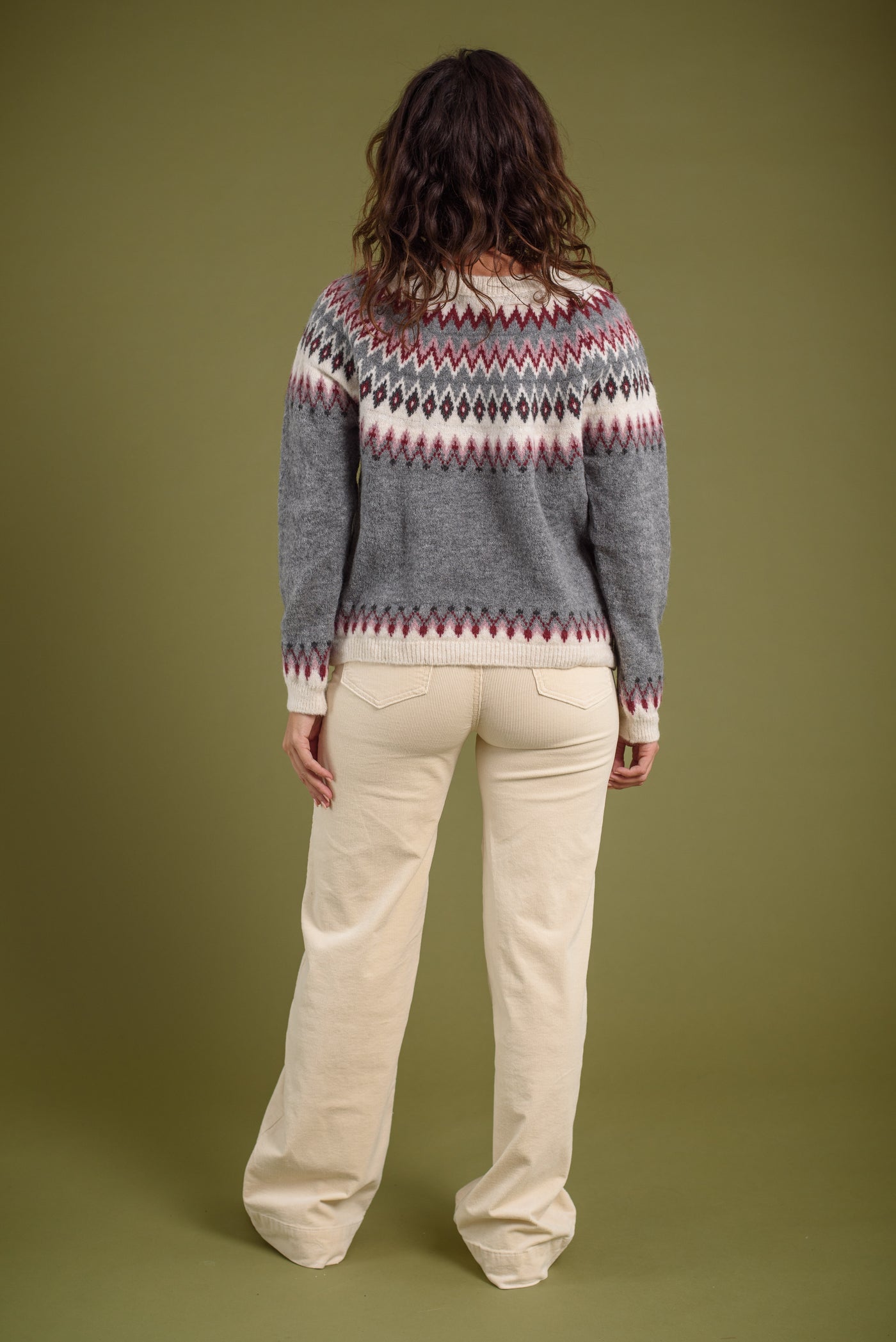 Pantalón Alejandra Pana Beige