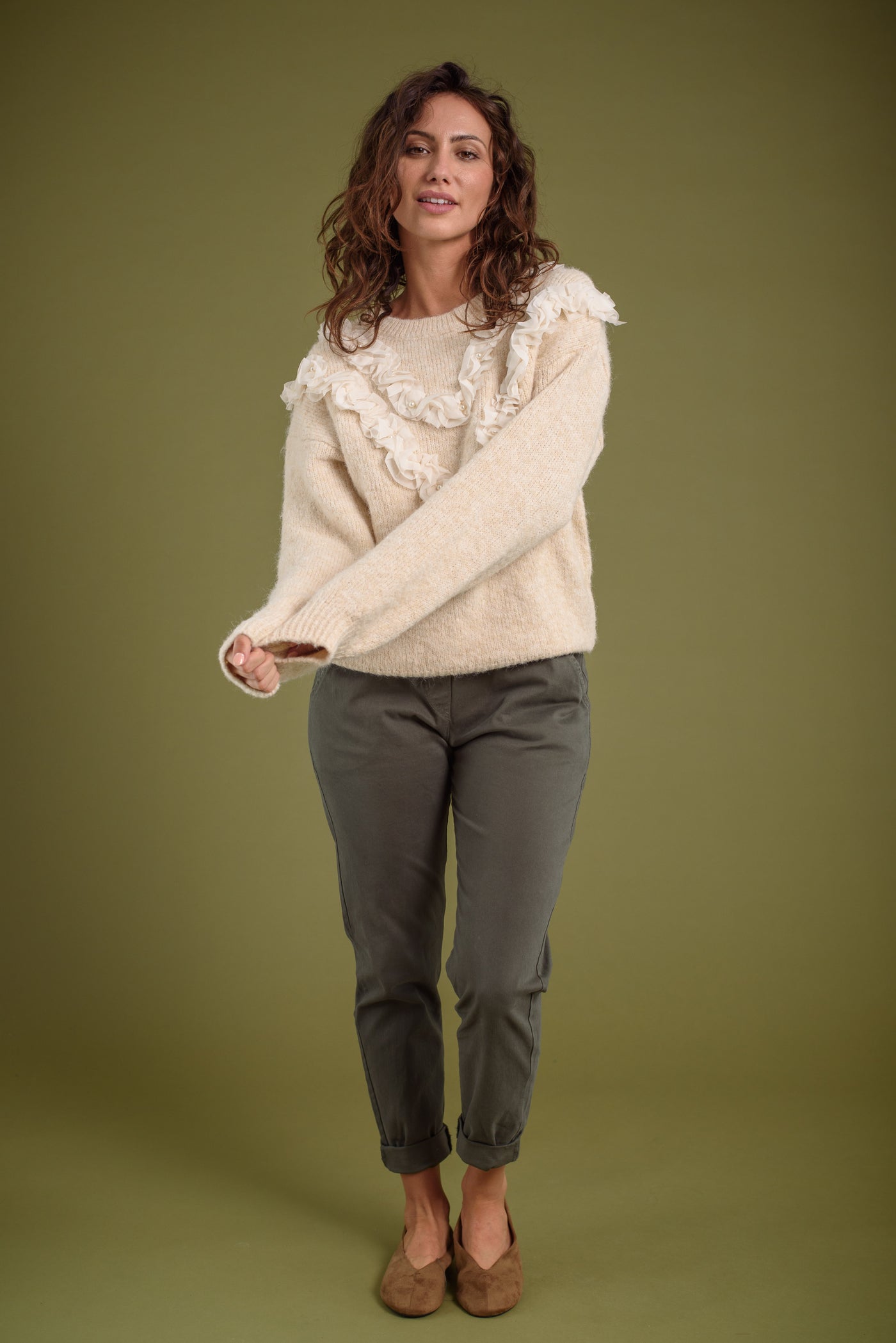 Pantalón Gemma Kaki