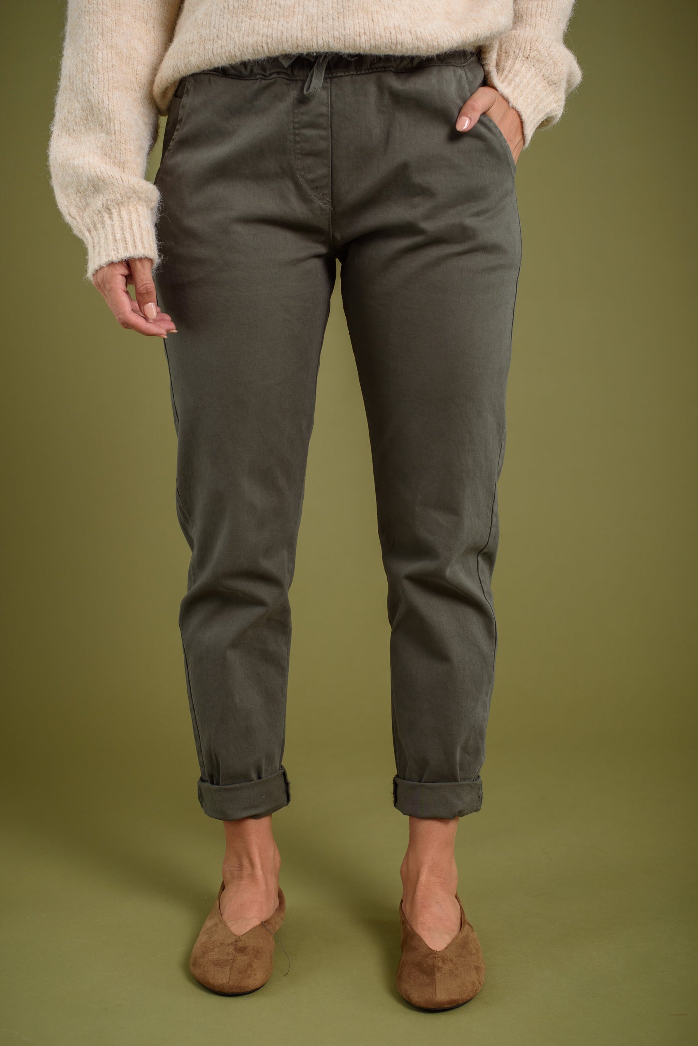 Pantalón Gemma Kaki