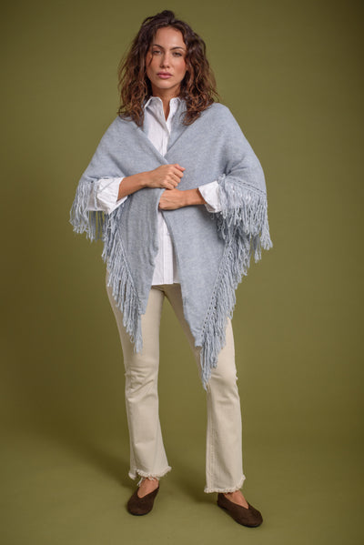 Poncho París Celeste