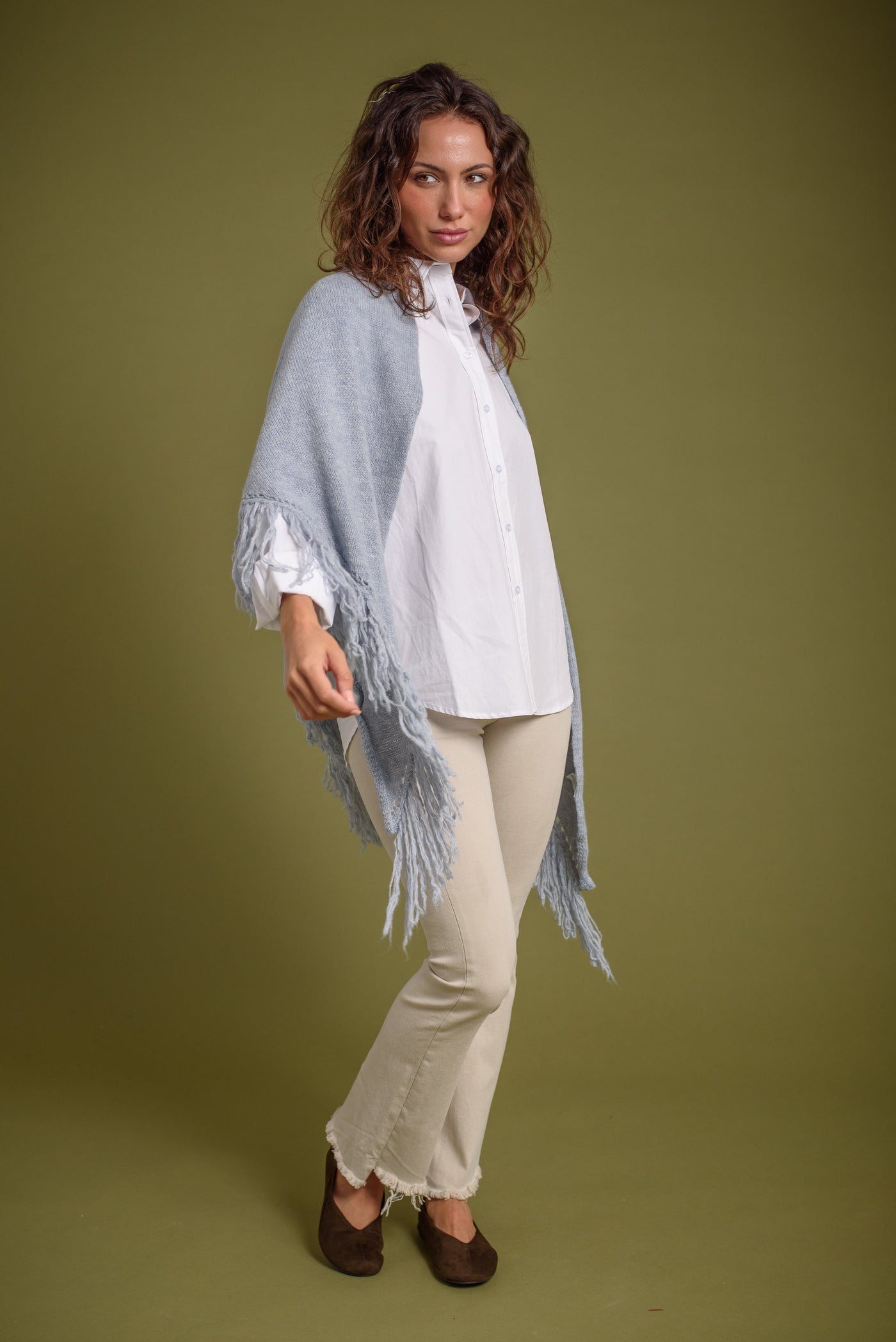 Poncho París Celeste