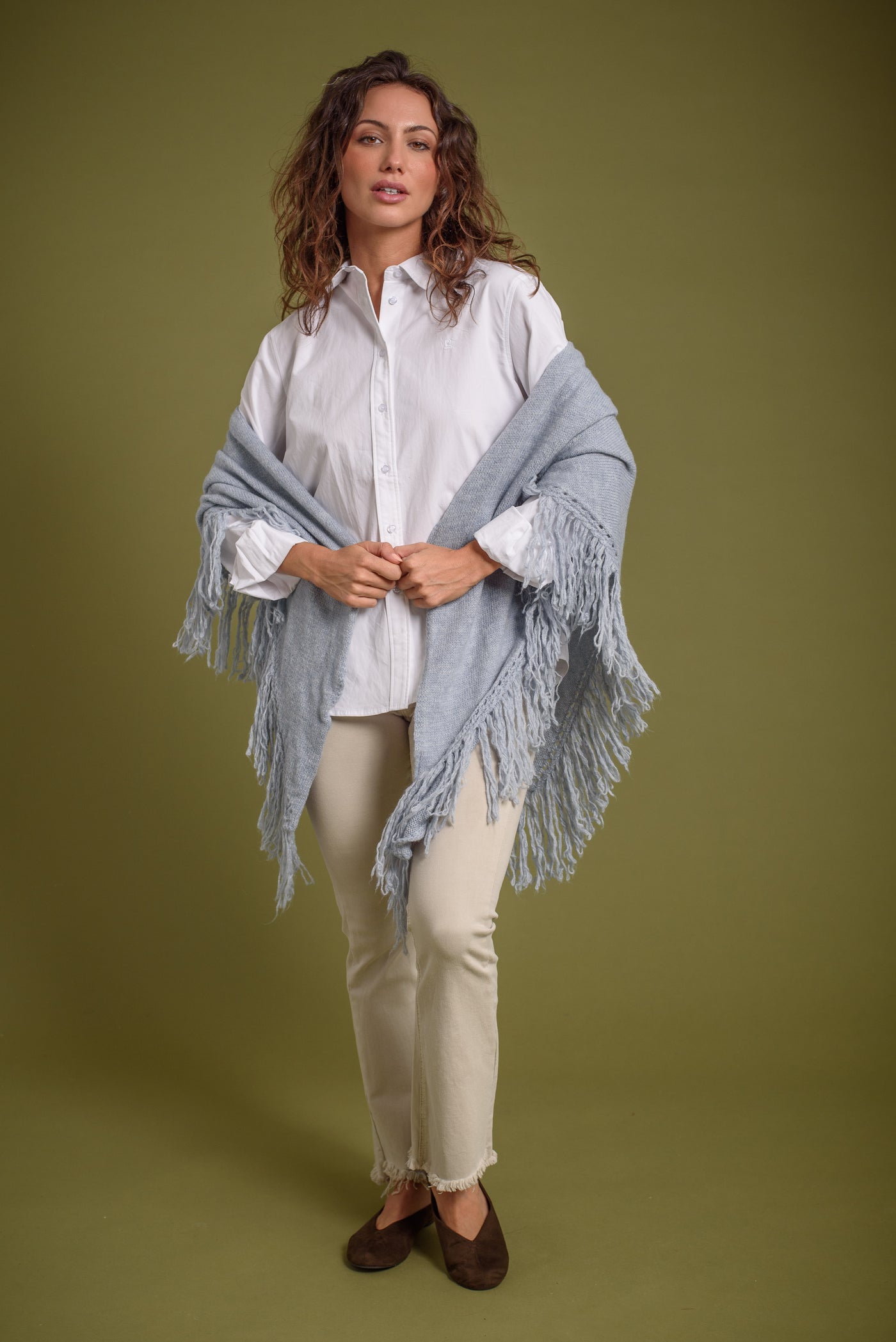 Poncho París Celeste