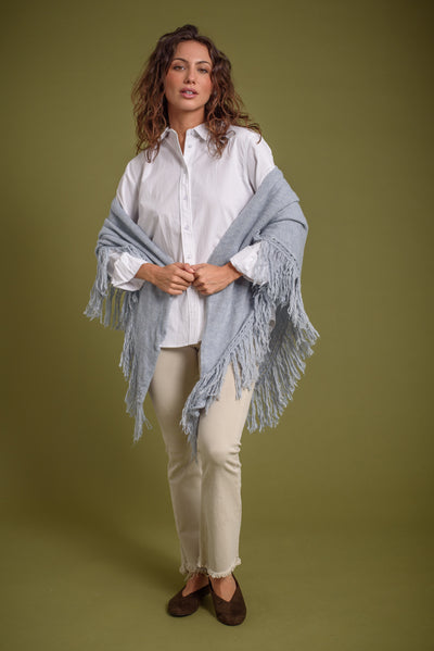 Poncho París Celeste