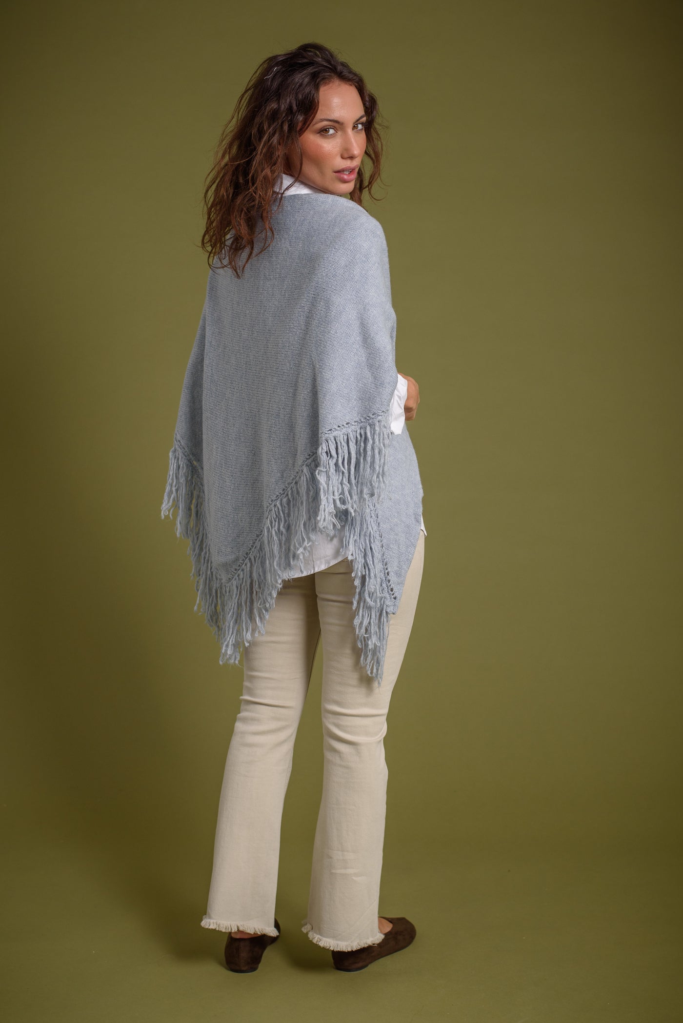 Poncho París Celeste