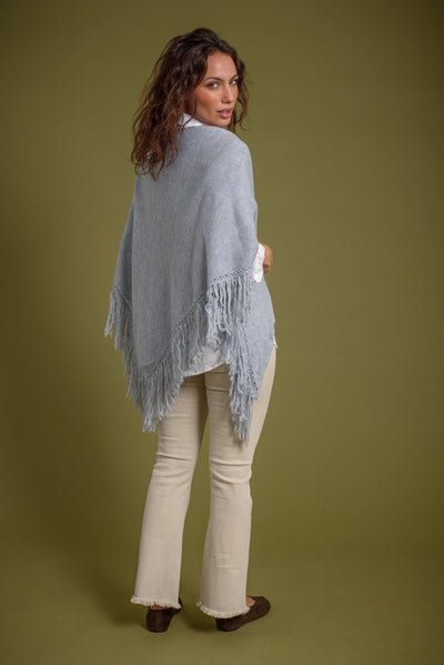 Poncho París Celeste